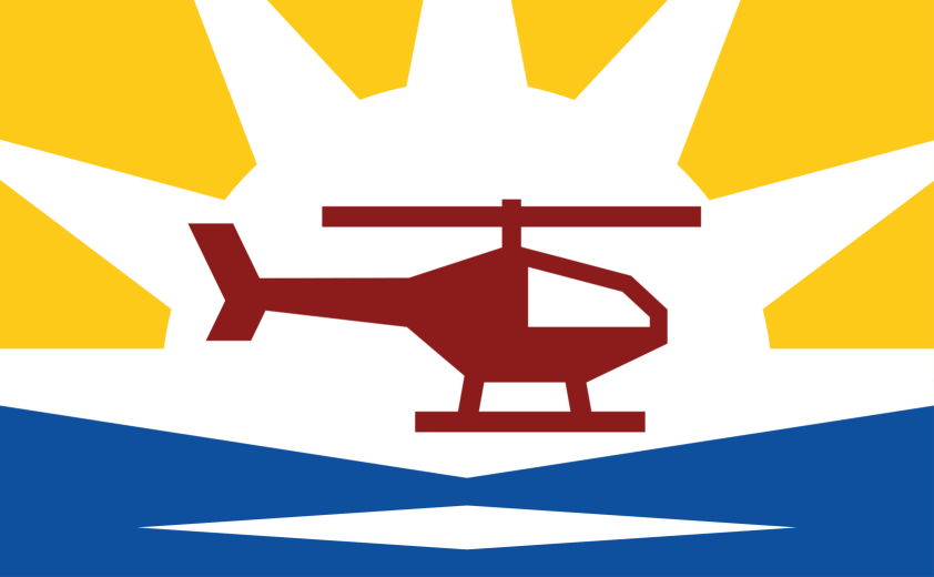 Helicoptarian flag